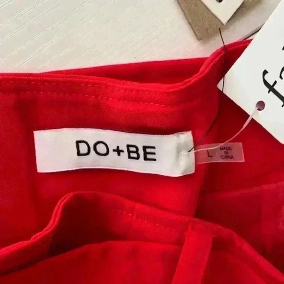 New DO+BE Red Pleated Skort (NWT) Size Large - Picture 5 of 10